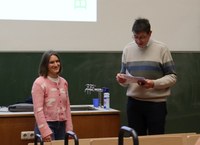 Cay Schäfer was awarded the DMK Prize for Young Scientists 2024 for her master's thesis and her master thesis was selected as best master thesis in Plant Sciences at the University of Bonn.