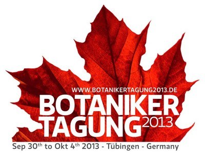 Botaniker Tagung Tübingen 2013