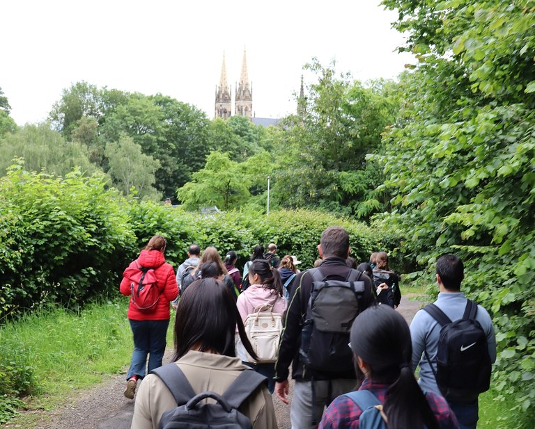 Hiking trip on the Apollinaris-Schleife