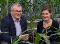 Prof. Dr. Frank Hochholdinger and Jutta Baldauf