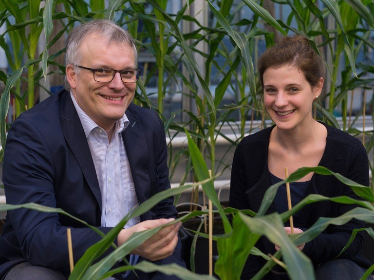 Prof. Dr. Frank Hochholdinger and Jutta Baldauf