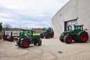 Parade of vehicles