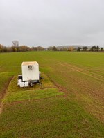 Trailer in the field